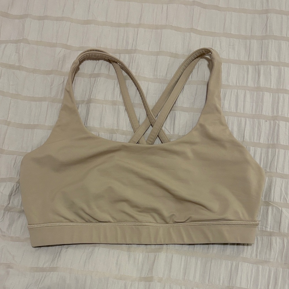Lululemon Athletica Beige Sports Bra